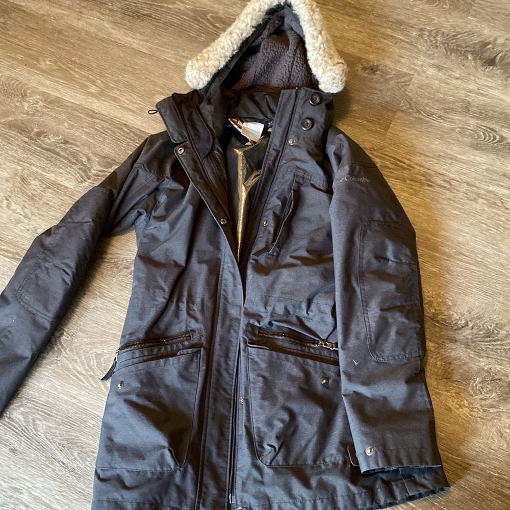 Womens Columbia Interchange 2 piece winter coat.